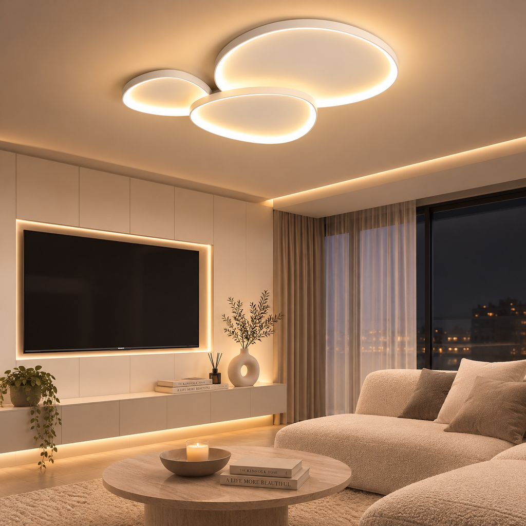 Plafonnier Nova – Plafonnier LED moderne minimaliste