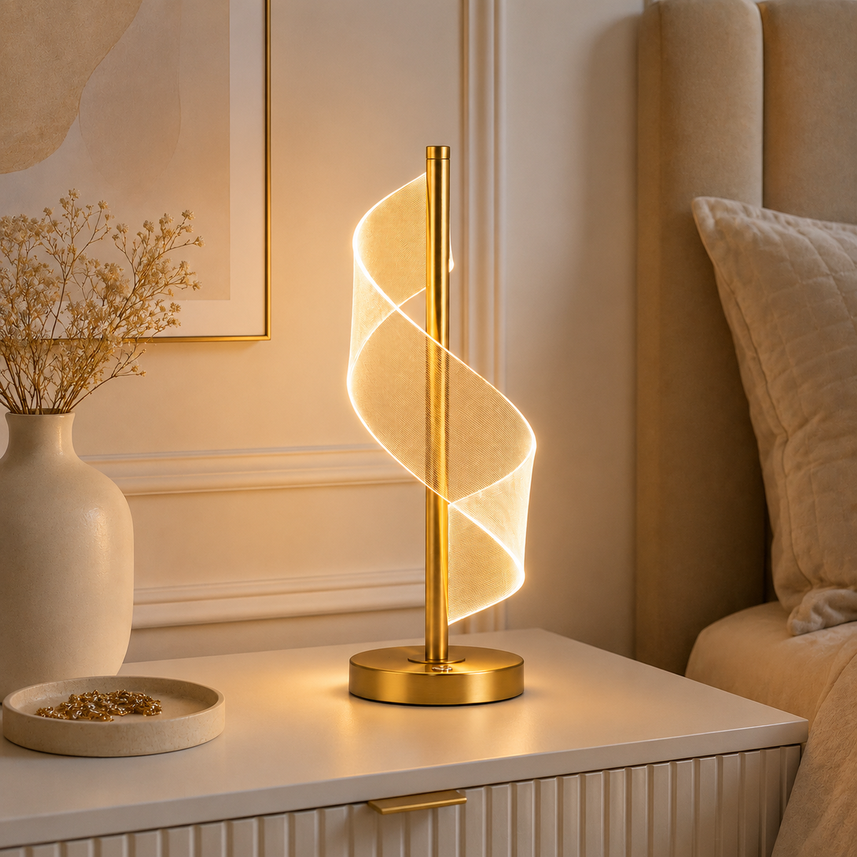 Lampe Ruban – Lampe de table LED moderne