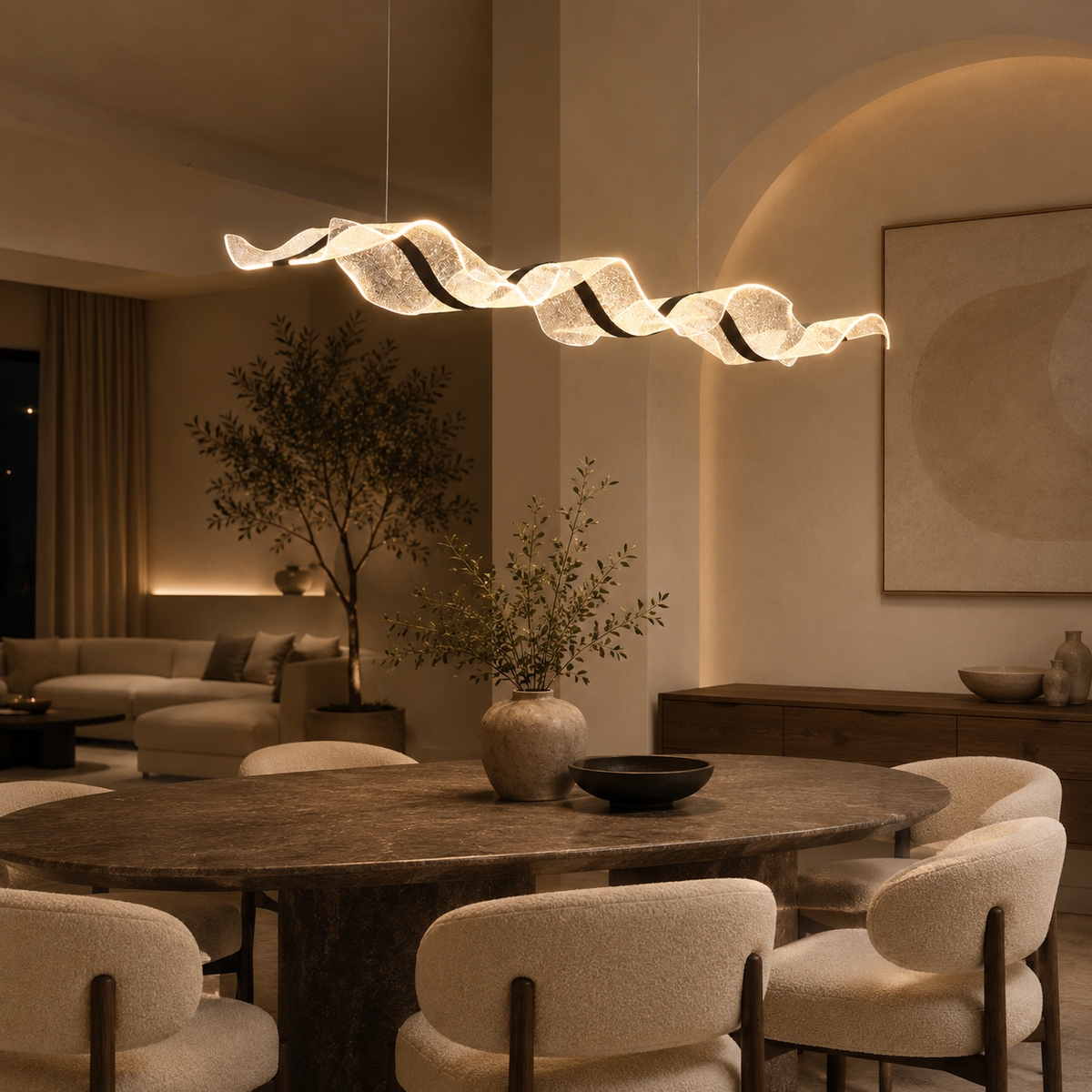 Suspension Ondea – Suspension LED design moderne