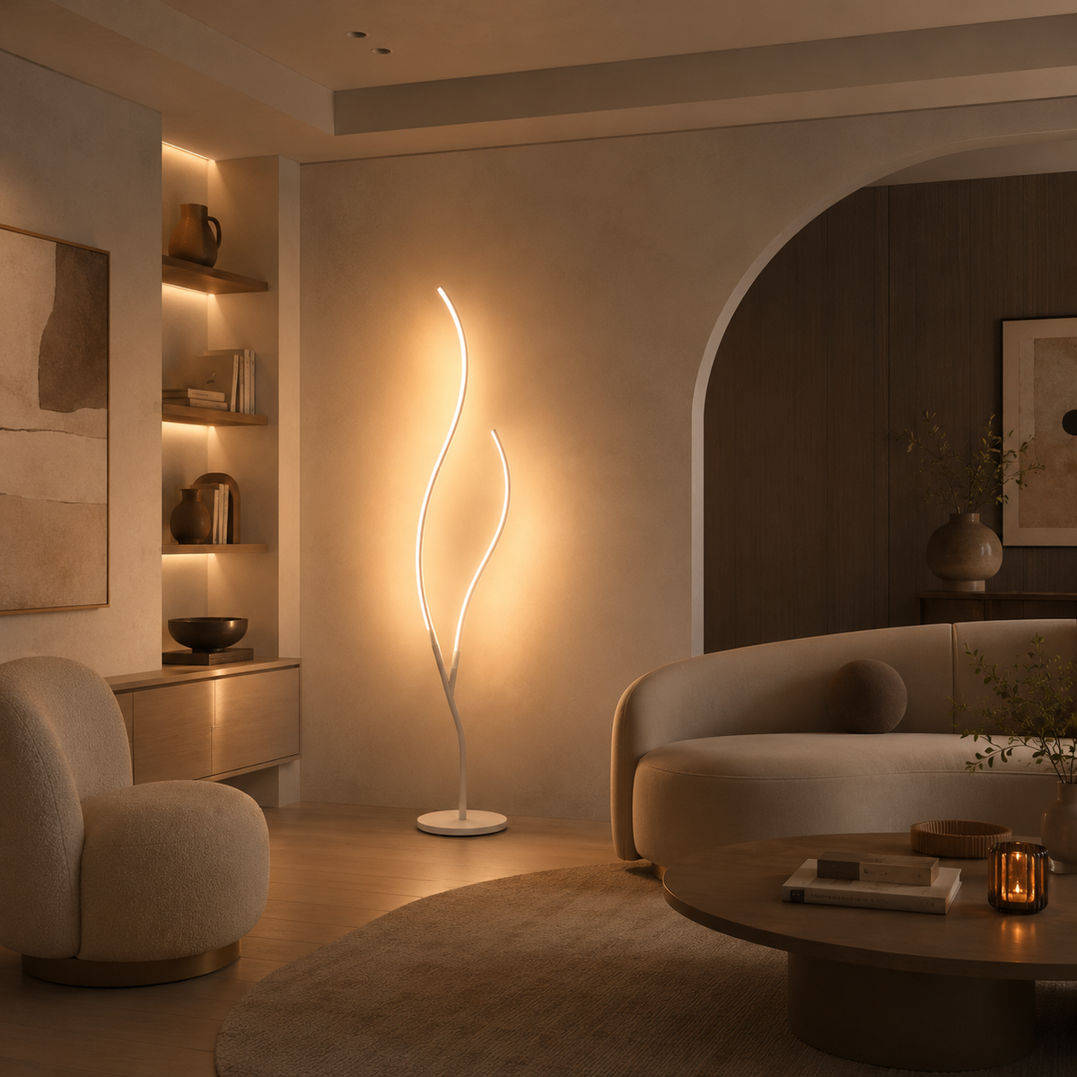 Lampadaire Florea – Lampadaire LED design moderne